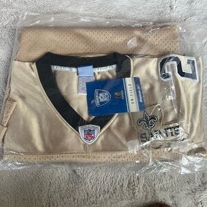 Reebok Gold and Black Men's Jersey